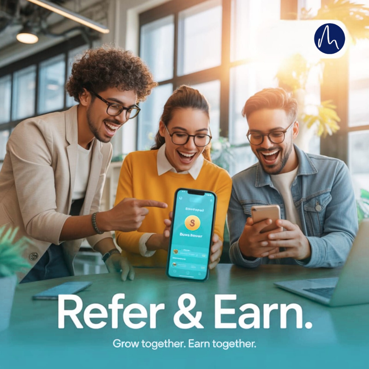 AI robot working in the office